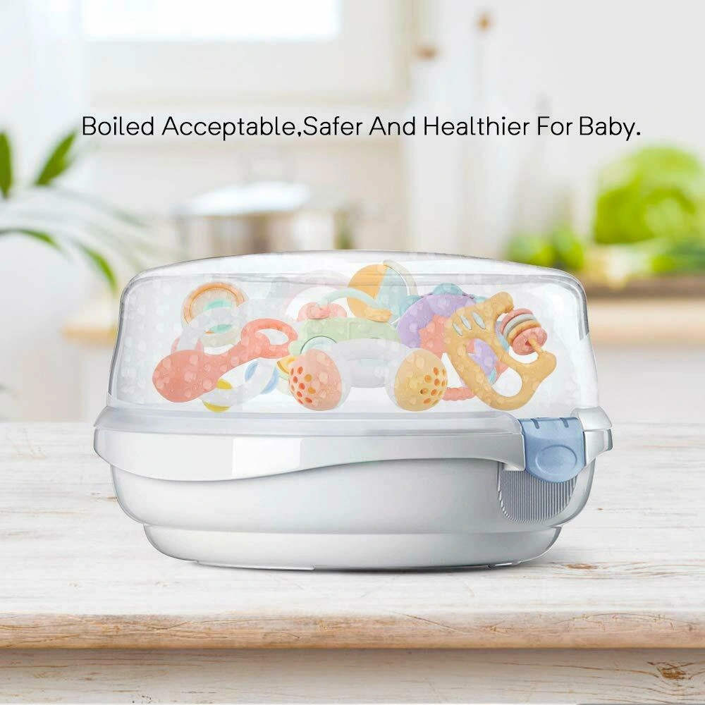 Tiny Treasures: Baby's First Rattle & Teether Set! BPA-Free Fun for Little Explorers.